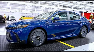 2025 Production New Toyota Camry All-Hybrid at Kentucky Plant.