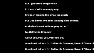 LYRICS Arman Cekin - California Dreaming (feat. Paul Rey)