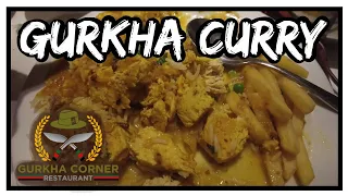 First time trying Nepalese Gurkha Curry and Himali Kukhura at the Gurkha Corner | Brecon