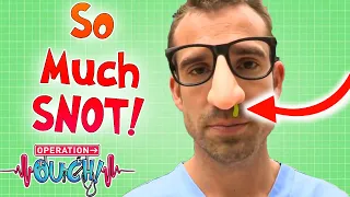 The Science of Snot! 👃 | Science for Kids | Operation Ouch