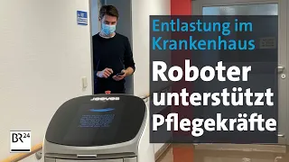 Roboter: Entlastung in der Pflege? Immer da, freundlich und immer mit Zeit | Abendschau | BR24