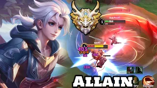 Honor of Kings Allain Gameplay Rank Grandmaster