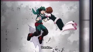 Uraraka slaps Deku. Again | Boku no Hero/My Hero Academia | Season 5, Episode 10