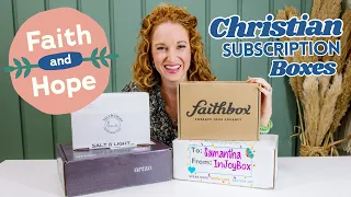 Best Christian Subscription Boxes: Faithbox, InJoyBox, Salt & Light Box and more!