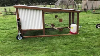 5x10 mobile chicken coop/chicken tractor