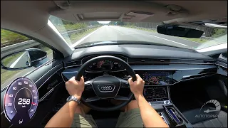 2020 Audi A8 50 TDI 286 PS | 258 km/h | No Speed Limit on German Autobahn by AutoTopSpeed
