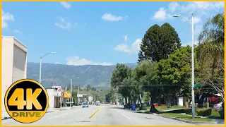 Driving Tour of E St, San Bernardino (8th St to Kendall Dr) [4K]