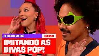 PRISCILLA solta a voz e IMITA FAMOSAS! 🗣️ | Se Joga No Vulcão | Multishow