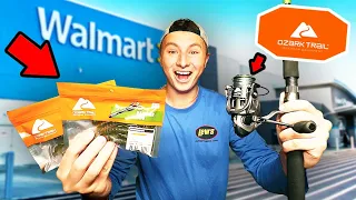 NEW Walmart Brand Fishing Reel And Lures ($15 Ozark Trail)