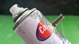 Make the spray paint rechargeable