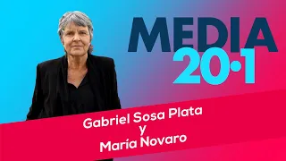 Media 20.1 con Gabriel Sosa Plata y María Novaro