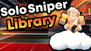 Solo Wanderer's Library with SNIPER BUILD SCP Tower Defense Roblox
