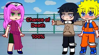 Chance Of Death 😨 | Gacha meme | Naruto