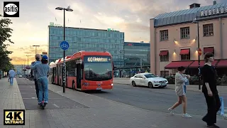 Late Evening Walk in Helsinki City Center - Lively Streets as the Summer Night Falls