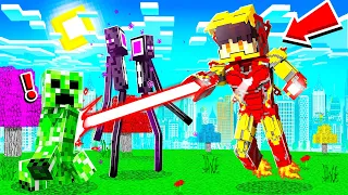 Playing as IRON MAN in Minecraft! (STRONG)