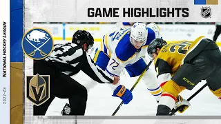 Sabres @ Golden Knights 12/19 | NHL Highlights 2022