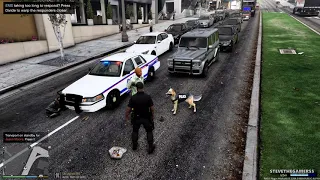 GTA 5 MOD - K9 PATROL - NO COMMENTARY (GTA 5 REAL LIFE POLICE PC MOD) 4K