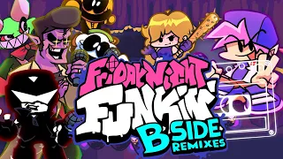 Friday Night Funkin' B-Side Redux VS Week 7 Tankman, Daddy Dearest, Skid & Pump (FNF Remixes)