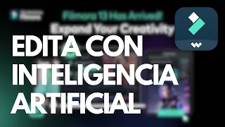 Crear videos con INTELIGENCIA ARTIFICIAL sin hacer prácticamente nada | Filmora 13 ✅🔥✅