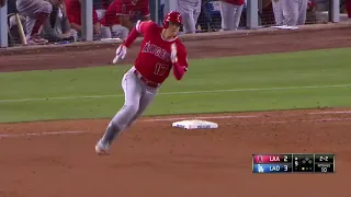 Every Shohei Ohtani Extra-base Hit against the Dodgers