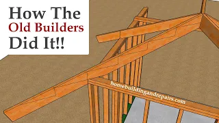 How To Layout Hip And Valley Rafters With Framing Square Step Off Method - Part One