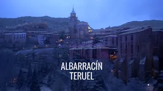 One of the most beautiful towns in Spain even in winter! Cycling in Albarracín (province of Teruel)