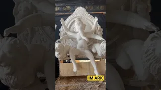 Ganesh Idols by Bhauraya Arts | Mumbai Ganpati Making in Hyd 2023 | Ganesh Making @Jodimetla #Shorts