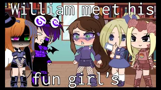 || William Afton stuck in a room for 24 hour's with his fan girl's || || gacha club, Fnaf, OLD ||