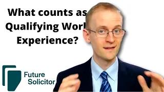 Examples of Qualifying Work Experience SQE