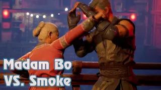 Mortal Kombat 1 - Madam Bo VS Smoke