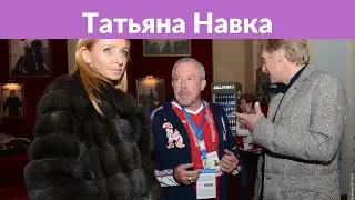 Татьяна Навка провела выходные с семьей на катке