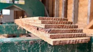 LOGS TO LUMBER! Milling LAP SIDING with NO JIG! Woodland Mills HM122