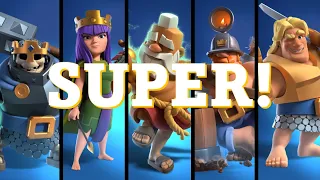 All Champion Super Sounds In Clash Royale!