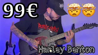 Guitarra METALERA por menos de 100€ 🤯🔥 Harley Benton TE-20HH 🔥