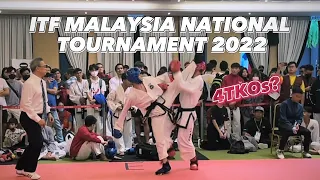 ITF Taekwondo MALAYSIA National Championship 2022 | Sparring Champions | Overall Champions