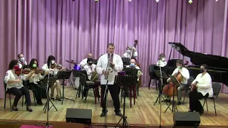 Звітний концерт оркестру "Барви" та ансамблю  "Горицвіт"
