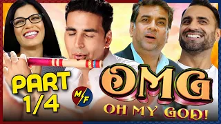 OMG – Oh My God! Full Movie Reaction Part 1/4 | Akshay Kumar, Paresh Rawal