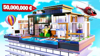 Ma Maison à 50,000,000 € dans Roblox ! (Mega Mansion Tycoon)