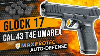 Présentation Pistolet T4E Glock 17 UMAREX Gen 5 cal 43