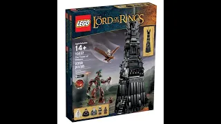 Lego - The Tower of Orthanc Speed Build