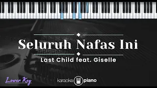 Seluruh Nafas Ini – Last Child feat. Giselle (KARAOKE PIANO - LOWER KEY)