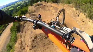 First time at Mt Hutt riding the jump line ft@BenSpenceMTB