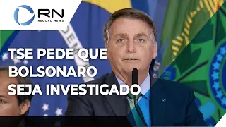 TSE apresenta notícia-crime ao STF contra Jair Bolsonaro