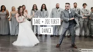 BEST FIRST DANCE EVER!!! (Jacob + Zoe — First Dance mash-up)