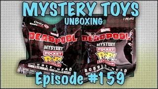 MYSTERY TOYS! Episode #159 - Unboxing Deadpool Funko Mystery Minis GameStop Exclusives