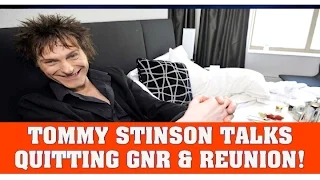 Guns N' Roses News  Tommy Stinson Talks Quitting GNR & Reunion