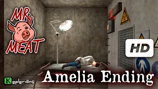 MR MEAT Full CUTSCENES | AMELIA ENDING | High Definition