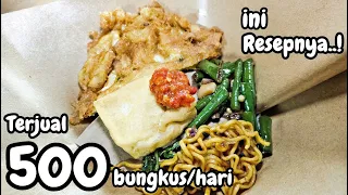 LUDES 500 BUNGKUS SEHARI...TANPA KELUAR RUMAH!!! INI RESEP JUALAN NASI BUNGKUSKU PART 1