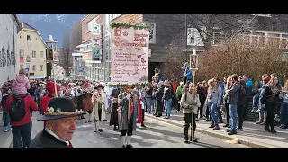 Erzherzog Albrecht Marsch - Imster Schemenlaufen 2024 Festzug - Stadtmusik Imst