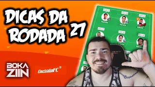DICAS #27 RODADA - CARTOLA FC 2021 - BORA NO MENGÃO !
